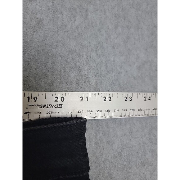 Judy Blue Jeans Womens 22W 42x27 Skinny Black Distressed High Rise Stretch Plus - Picture 6 of 13
